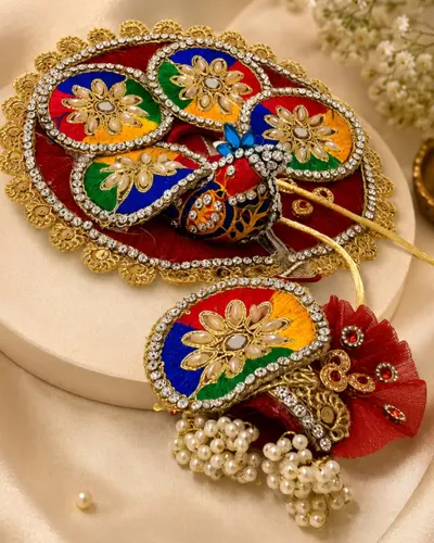 Vraj_poshakh_product_img_1.png for Laddu Gopal
