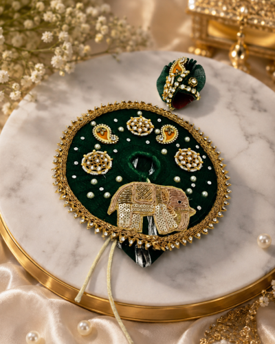 Royal Blue Hathi Vagha