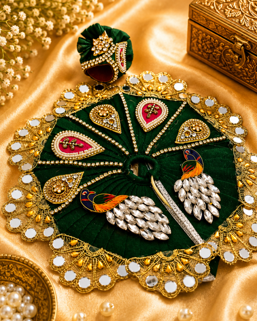 Royal Blue Hans Vagha for Laddu Gopal