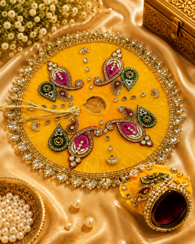 Haldi Yellow Kamal Vagha